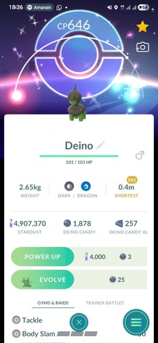 Shiny deino sfondo - shiny,