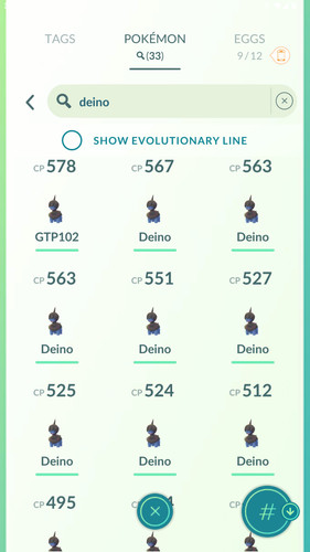 Pokémon 30x deino - pokémon,