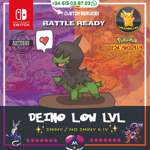 Deino low lvl shiny or - ✨deino,