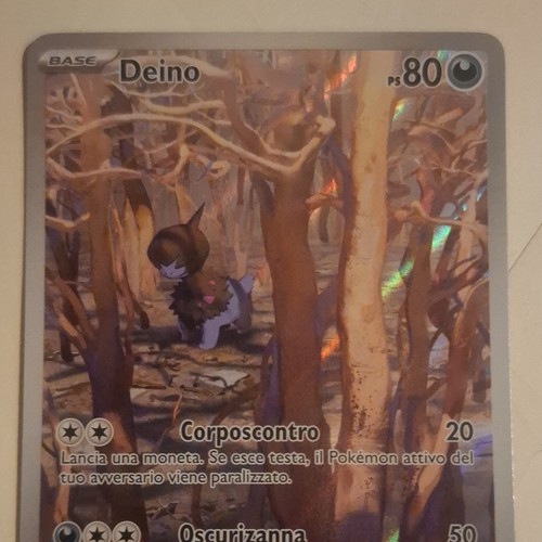 Pokémon tcg deino base - deino, pv