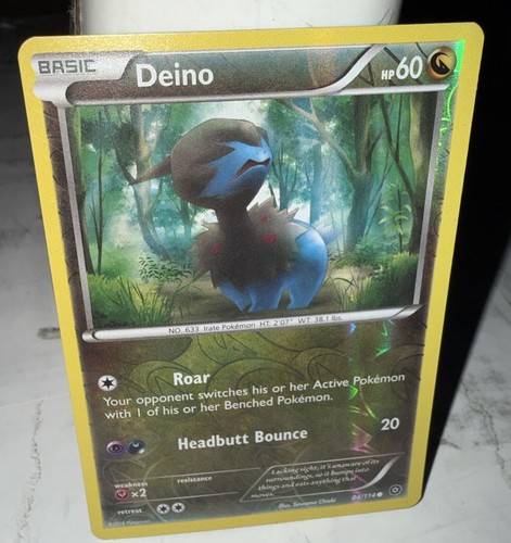 Carta pokemon comune - comune, deino