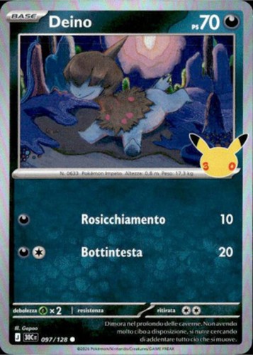 Pokemon tcg anniversario - tcg, 30