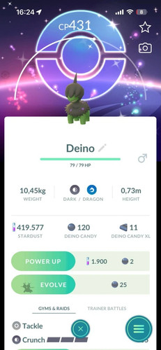 Pokémon shiny deino sfondo - deino,