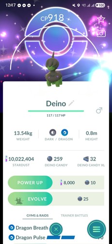 Shiny deino sfondo - shiny, (sfondo