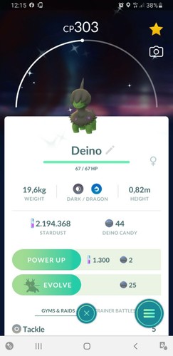 Shiny deino pokèmon go - ✨shiny, deino,
