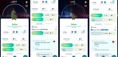 Shiny deino xxl xxs - xxl,,