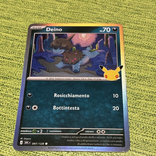 Pokémon deino 097 128 promo - deino, 097/128
