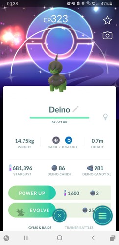 Shiny deino schillernd - ✨shiny, (schillernd